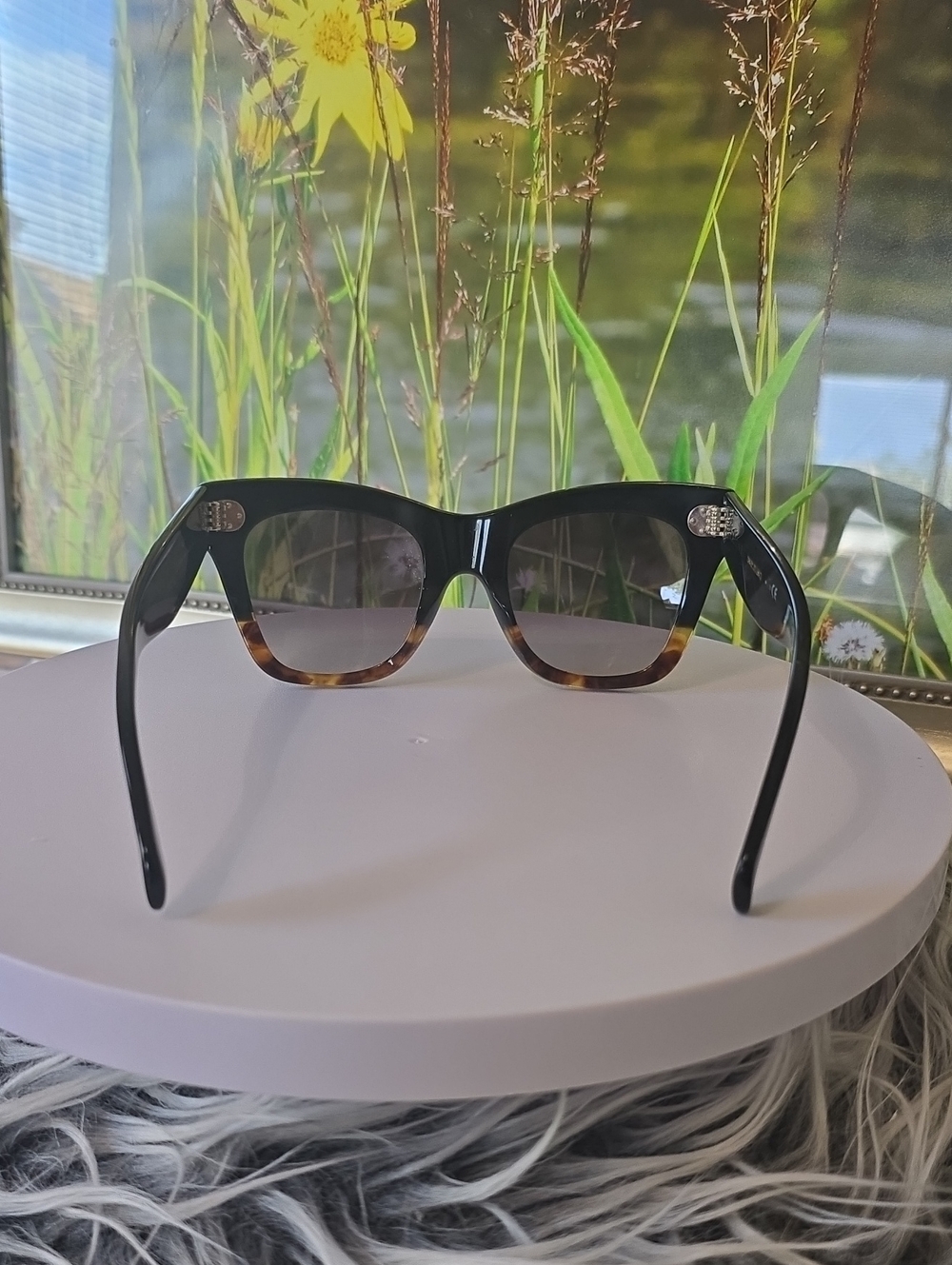 CELINE CL40004I Cat Eye Sunglasses Black Tortoise Gradient Lenses Italy Designer - Picture 9 of 11